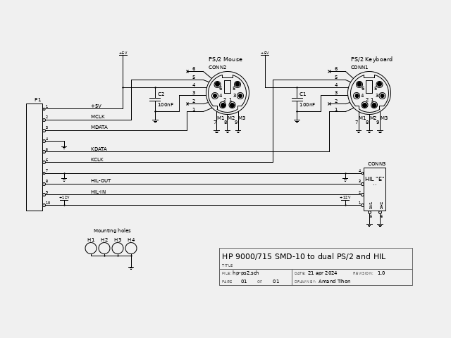 Adapter schematics